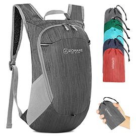 ZOMAKE Small Hiking Backpack, Water Resistant Packable Backpack Travel Daypack for Women