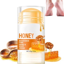 Intensive Repair Honey Foot & Hand Cream for Cracked Heels & Very Dry Skin – 40ml Ultra-Hydrating Moisturizer with Fast-Absorbing Formula, Non-Greasy Heel Balm for Women & Men