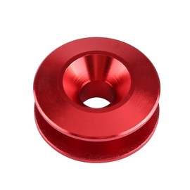 Bumper Quick Release Fasteners Kit Universal Aluminum Fasteners Clips for Car Bumpers Trunk Fender Hatch Lids (Red)