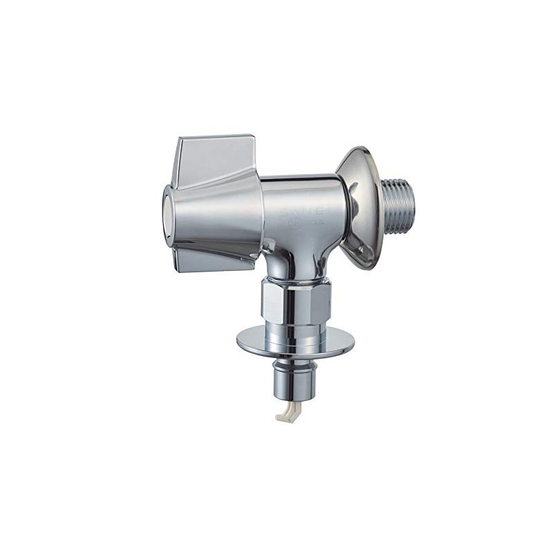 SANEI JY1432TV-13 Washing Machine Supply Seat Faucet with Auto Stopper,