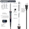 HANDSKIT 200W LED Soldering Iron Kit, 110V Soldering Kit for