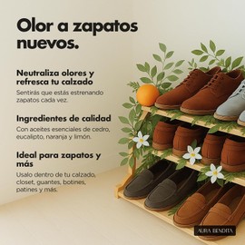 Desodorante para Zapatos Spray 250ml para Tenis y Calzado Aura Bendita
