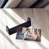 Boxalls 2 Pack Acrylic Picture Frames 6x8 with Translucent Black