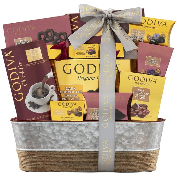Chocolate Gift Basket- The Ultimate Godiva Chocolate Gift Basket