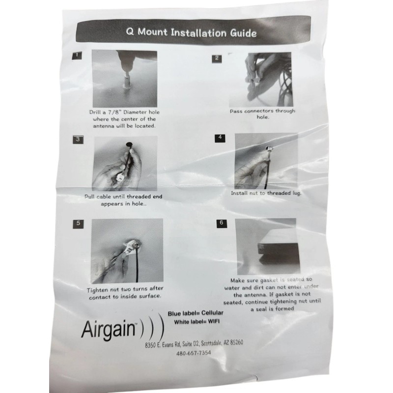 Panasonic Arbitrator ARB-BWC3ANTQWH Trigger Box Antenna - White NIP