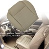 Priprilod Perforated Tan Driver Side Bottom Replacement Seat Cover Fit