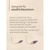 Oticon 5 miniFit Grip Tips For Oticon Receivers. Size Small