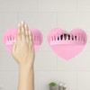 Hair Catcher Shower Wall, Heart Shape Shower Hair Grabber Collector