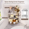 Binecer Corner Shower Caddy Standing, 3 Tier Shower Organizer Stand