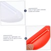 Mobestech 3sets Plastic Toothpaste Squeezer Reusable Dispenser for Makeup Cosmetics
