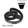 sourcing map A23.1/2 (13 x 600Li) Serrated V-Belt, AX Section,