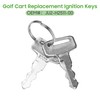 10L0L Golf Cart Keys,Replacment Ignition Golf Buggy Keys for Yamaha