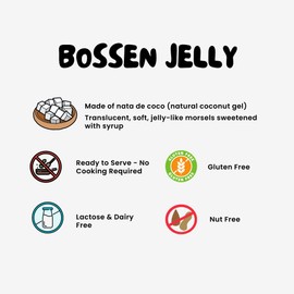 Bossen Jelly Topping-8.38lbs/bottle-Strawberry flavor