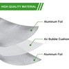 Double Reflective Bubble Foil Insulation Poly-Foam, Aluminum Foil Thermal Insulation