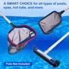 POOLAZA Deluxe Swimming Pool Cleaning Kit Including 20'' Pool Brush