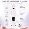 Succionador de Puntos Negros, 3 Niveles, 6 Cabezales y Pantalla