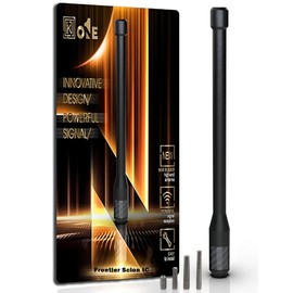 KEYO1E New Carbon Fiber Antenna Compatible with 1998-2021 Frontier / 2002-2016 Scion tC / 7.9 Inches Flexible Sturdy Rubber Antenna Replacement/Internal Copper Coil for Enhanced Reception