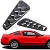Rear+Side Window Louvers for Ford Mustang 2005 2006 2007 2008