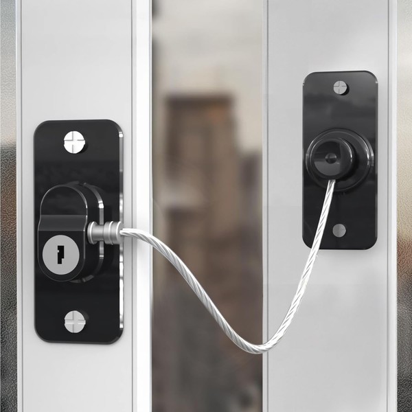 BECOMTO Window Child Lock (2 Pieces + 4 Corner Protection