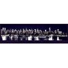 Buffalo Games Panoramic Puzzle, New York City Glow in the