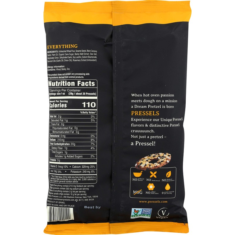 Dream Pretzel Chip Pretzel Everything, 7.1 oz