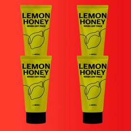 Raviora Season 3 Latest Bae Jong-ok Raviora Lemon Honey Pack Lemon Honey Wash-Off Pack 150g x 4 / 시즌3 최신상 배종옥 라비오라 레몬꿀팩 레몬 허니 워시오프 팩 150g x 4개
