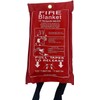 Crystal Crown® Fire Blanket Suppression Flame Retardant Safety Blanket for Home, School, Fireplace, Grill, Car, Office, Warehouse