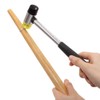 NIUPIKA Jewelers Rubber Hammer Mallet with Wood Ring Mandrel Sizer