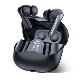 DUCOCUB Hybrid Active Noise Cancelling Wireless Earbuds, V5.4 Bluetooth Earphoness with app, Hi-Res Sound in Ear Headphones Deep Bass, 6 Mic for Clear Call, 49H Playtime, Wireless Charging, IP7