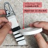 KAKABUBBLE Jiu Jitsu Keychain BJJ Belt Gift for Men &