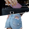 Travelambo Slim Wallet Front Pocket Minimalist Leather RFID Blocking Medium