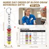 Cunno 20 Sets Order of Blood Draw Beads with Reference