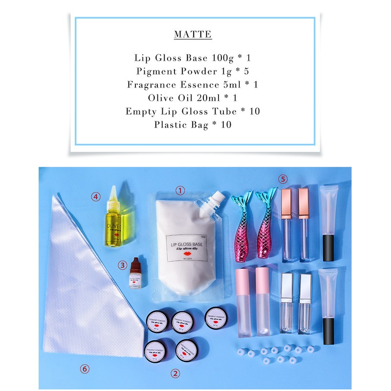 Lip Gloss DIY Making Kit Make Your Own Lip Gloss