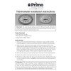 Primo Grill Thermometer and Bezel Combo for Primo Ceramic Grills