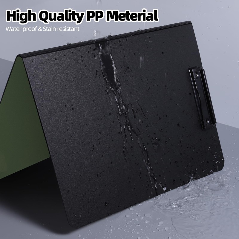 FRETONBA Clipboard Folder, A4 Foldable Clipboard with Horizontal and Vertical