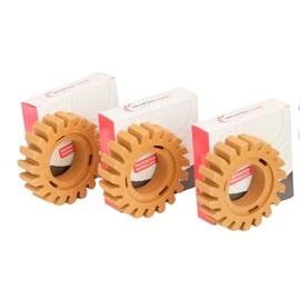 CP CAR PRETTY LLC AUTOMOTIVE ACCESSORIES 3 Count Eraser Wheel Bundle for MontiPow MBX Tool/Vinyl Removal Zapper (3 Count Eraser Wheel Bundle)