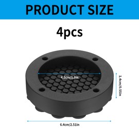 4 x Washing Machine Vibration Damper Washing Machine Anti-Vibration Mats Non-Slip Mat Washing Machine Underlay Universal Anti Vibration Damper Washing Machine Damper Feet for Fridge Table
