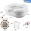 Goping Large Size Inflatable Hair Washing Basin with Neck Fit
