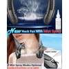 Misting Neck Fan,4000mAh Neck Fan with Water Mist Spray,Breeze Wear
