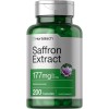 Horbäach Saffron Extract 177 mg | 200 Capsules | Non-GMO,