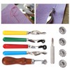 Tracing Wheels, 5Pcs Needle Point Tracing Wheels Sewing Roulette Spacer