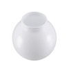 Aspen Creative 28001-21, 6" White Acrylic Replacement Lamp Post Globe