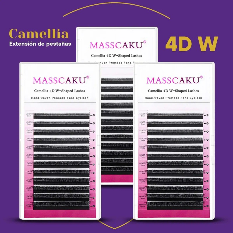 Masscaku Camelia W 4d Mix Extensiones De Pestañas