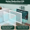Flehomo Sound Deadening Kit for Vent, Sound Proof Kit for