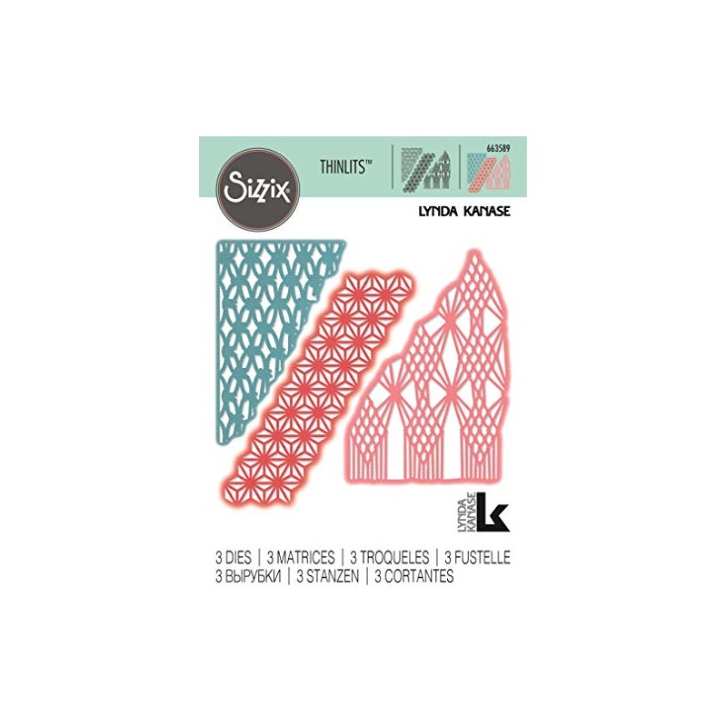 Sizzix Thinlits Cutting Dies Set 3PK Macrame Mask