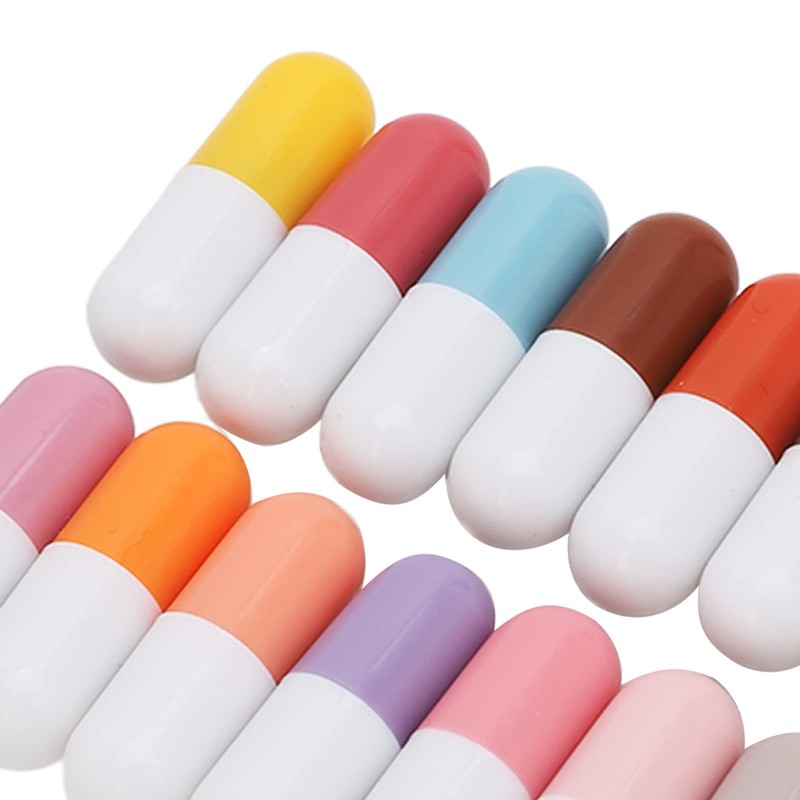 Kapseln Lippenstift-Set, Tragbares Mattes Mini-Lippenstift-Set Praktische Feuchtigkeitscreme 16 Farben für