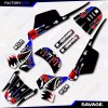 Factory EFX USA Red White Blue Savage Racing Graphics kit