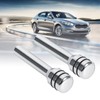 2 PCS Car Door Lock Knobs, Aluminum Pin Handle Kit,