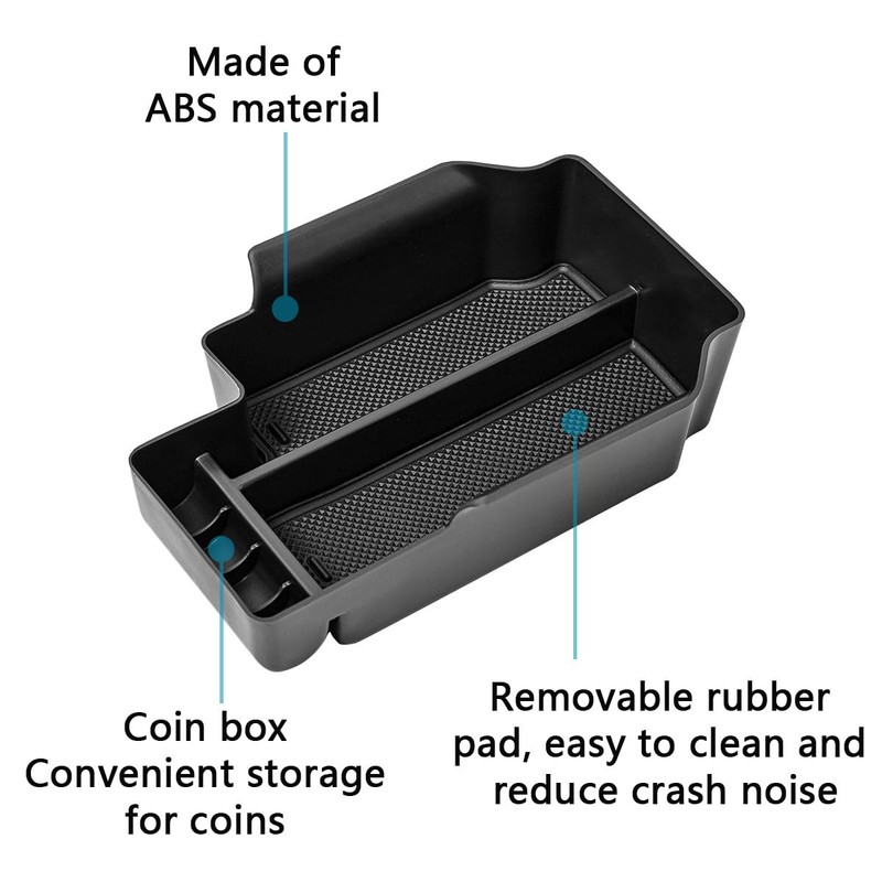 EDBETOS Center Console Organizer Tray Compatible with Chevy Colorado GMC