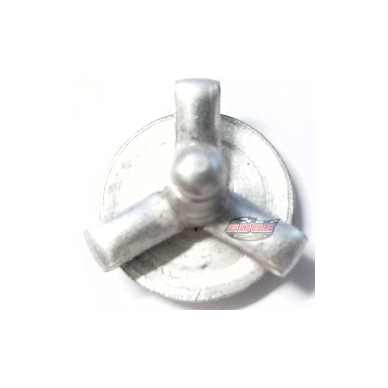 White Exploding Pop Rivets 3/16" Tri-Fold Large Head Aluminum Mandrel